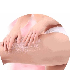 340g natural pink Himalayan organic body exfoliating whitening salt scrub