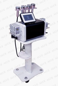 6 in 1 system 40K Cavitation+12 6 3 Vacuum Bipolar RF+lipo laser slimming machine