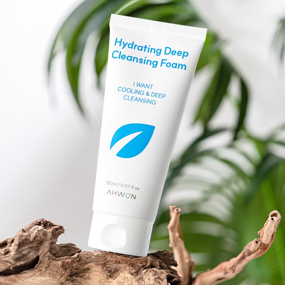 [Ahwon] Hydrating Deep Cleansing Foam_Cooling cleanser