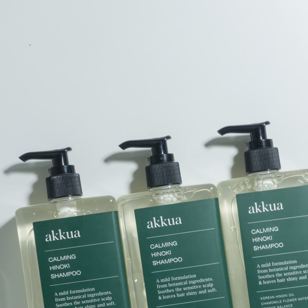 AKKUA Calming Hinoki Shampoo 330mL