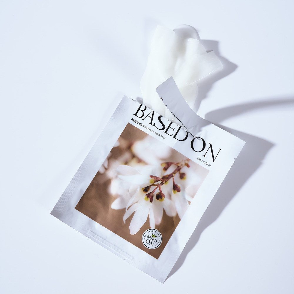 BASED ON  Miseonnamu Mask Pack  25g*10sheets_skin care, mask, mask sheet