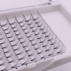 Beauteous curl C D 0.07 0.10mm short stem 6D   premade fans