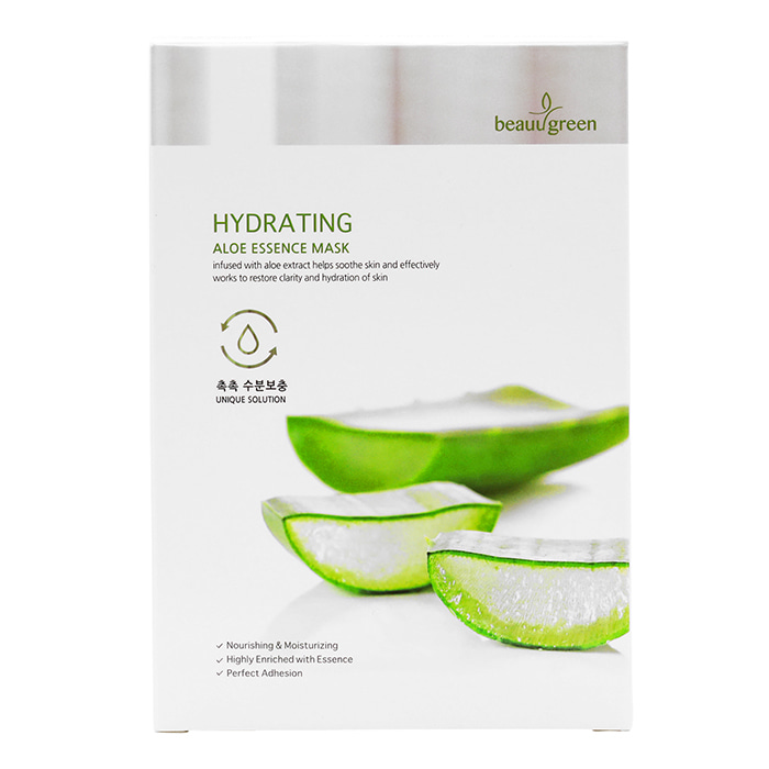 (BeauuGreen) Premium Aloe Essence Mask 23g