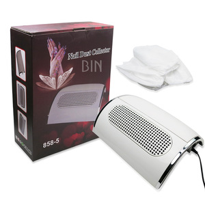 BIN Powerful Nail Dust Suction Collector with 3 Fan Vacuum Cleaner Manicure Tools