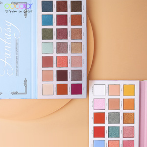 Brand  Docolor  Y2104 high quality   24 color beautiful  new model colorful eyeshadow palette