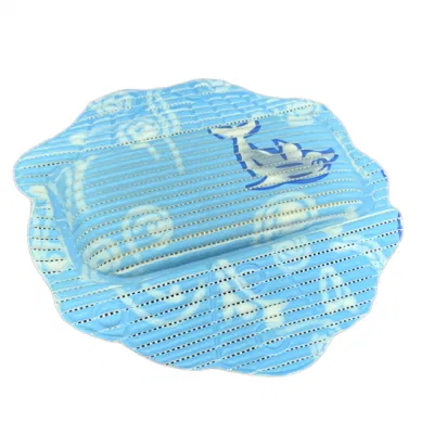 Custom Printed Bathtub Use High Quality Customized 3D Mesh Bath Pillow for Tub