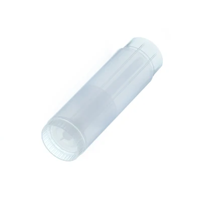 Cute Flat Beautiful PP Plastic Lip Balm Container