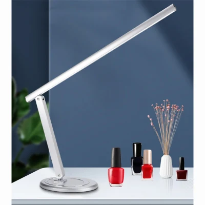 Desk Use Nail Manicure Light Slim-Line LED Nail Table Lamp for Salon Reception Manicure Table Nail Salon Furniture