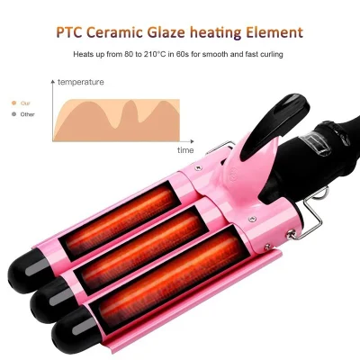 Display Hair Curler Hair Curling Iron