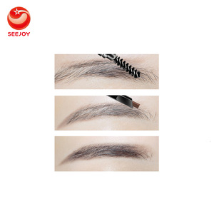 Double headed rotating automatic waterproof eyebrow pencil