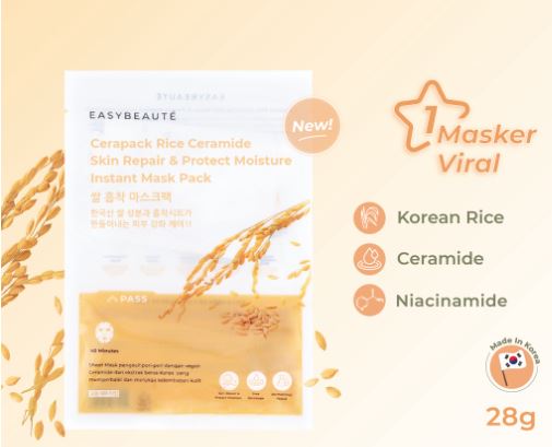 EASYBEAUTÉ Kalapack,Cicapack,Cerapack (3 mask packs)