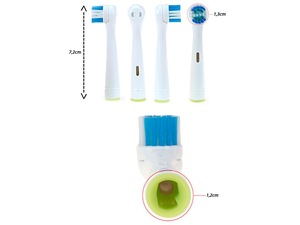 EB17-4 cheap wholesale oral hygiene electric toothbrush replacement head