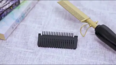 Flat Irons Electric Hair Brush Straightening Flat Iron