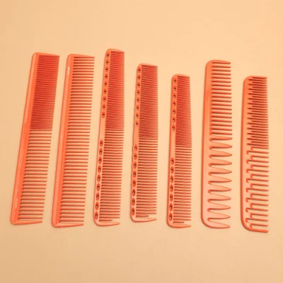 for Salon Hairdressing Custom Logo Massage Gears Assorted Pack Plastic Hair Comb