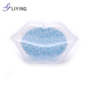 Free sample custom logo plastic glitter lip shape detangliing  hair extension brush hair brushes