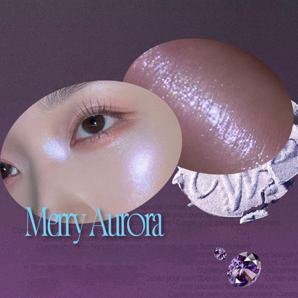 (Fwee) Glitz Stone Highlighter [Hl12 Merry Aurora] 5.2g