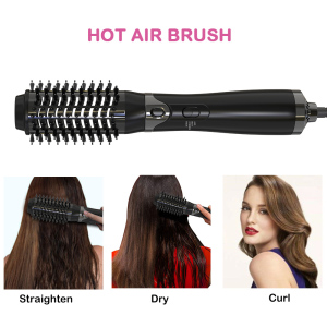 Hair Dryer Brushes Hot Air Brush with Ceramic Coating Fast Drying Hair straightener curler One Step Hair Dryer and Volumizer