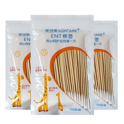 High Absorbent Cotton Head Cotton Buds with OEM Design