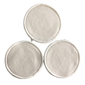 High Quality Bamboo Cotton Face Reusable Make Up Remover Pads Washable Makeup Remover Pads