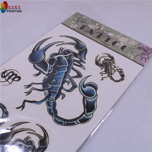 High quality new style removable tattoo customized lovely kids temporary Tattoo sticker for promotion