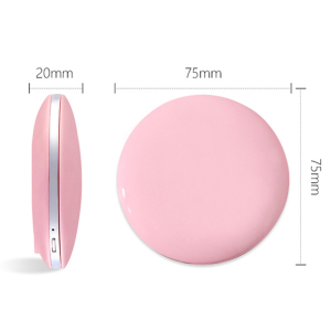 Hot products Makeup Mirror Light Mini Round Portable USB Makeup Mirror LED Makeup Mirror