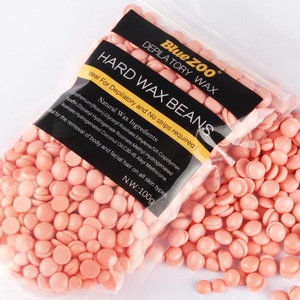 Hot sales colorful Hair Removal Hot Waxing beads Depilatory No Strip Pellet 100g Hard Wax Beans