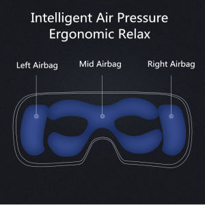 Hot seller electric smart vibration eye massage 4d smart airbag vibration eye massager eye care