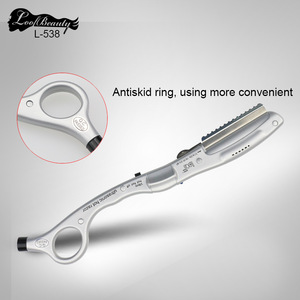 L-538 professional hair scissors ultrasonic hot razor electric shaver