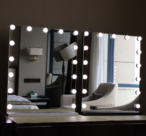 LED Lighted Hollywood Makeup Vanity Mirror Table Top