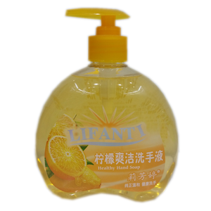 lemon fragrance hand wash liquid