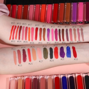 Long Lasting Matte Liquid Lipstick Waterproof Lip Gloss Private Label Lip Stick