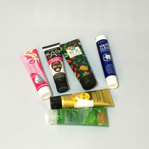Low MOQ blank lotion bb eye face skin food hand cream tube,blank cosmetic packaging tube,blank  plastic aluminum cosmetic tube