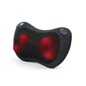 Magic soft massaging neck pillow Shiatsu kneading massage pillow home portable cordless rechargeable massage pillow