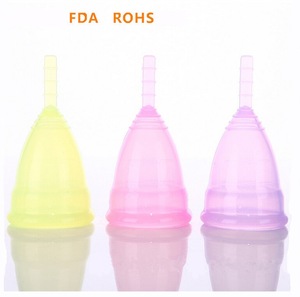 Medical Degrade Heathy Reusable Lady silicone menstrual cup