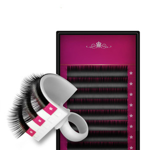 Mink/Fiber/Synthetic/Silk Eyelash Extension with Volume Lash Extensions in Korea