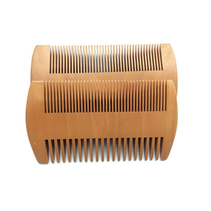 Natural Bamboo Double Tooth Double Side Hair Care Comb