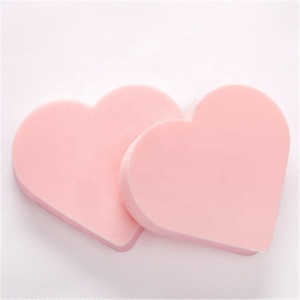 New Arrivals Washable Foundation Cosmetic Puff Heart Shape Powder Makeup Sponge