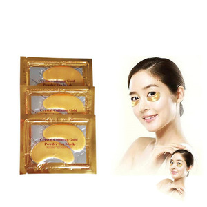 OEM / ODM Wholesale Custom 24k Gold Crystal Collagen Gel Eye Mask