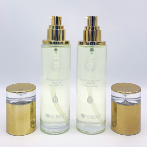 OEM Professional Salon Natural Organic Argan Oil Hair Care Serum anti Frizzy keratin treatment heat protect hair oil