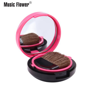 Original Music Flower 6 Colors Palette Face Bronze Blusher Cheek Silky Smooth Women Cosmetics Drop shipping Powder Makeup Blush