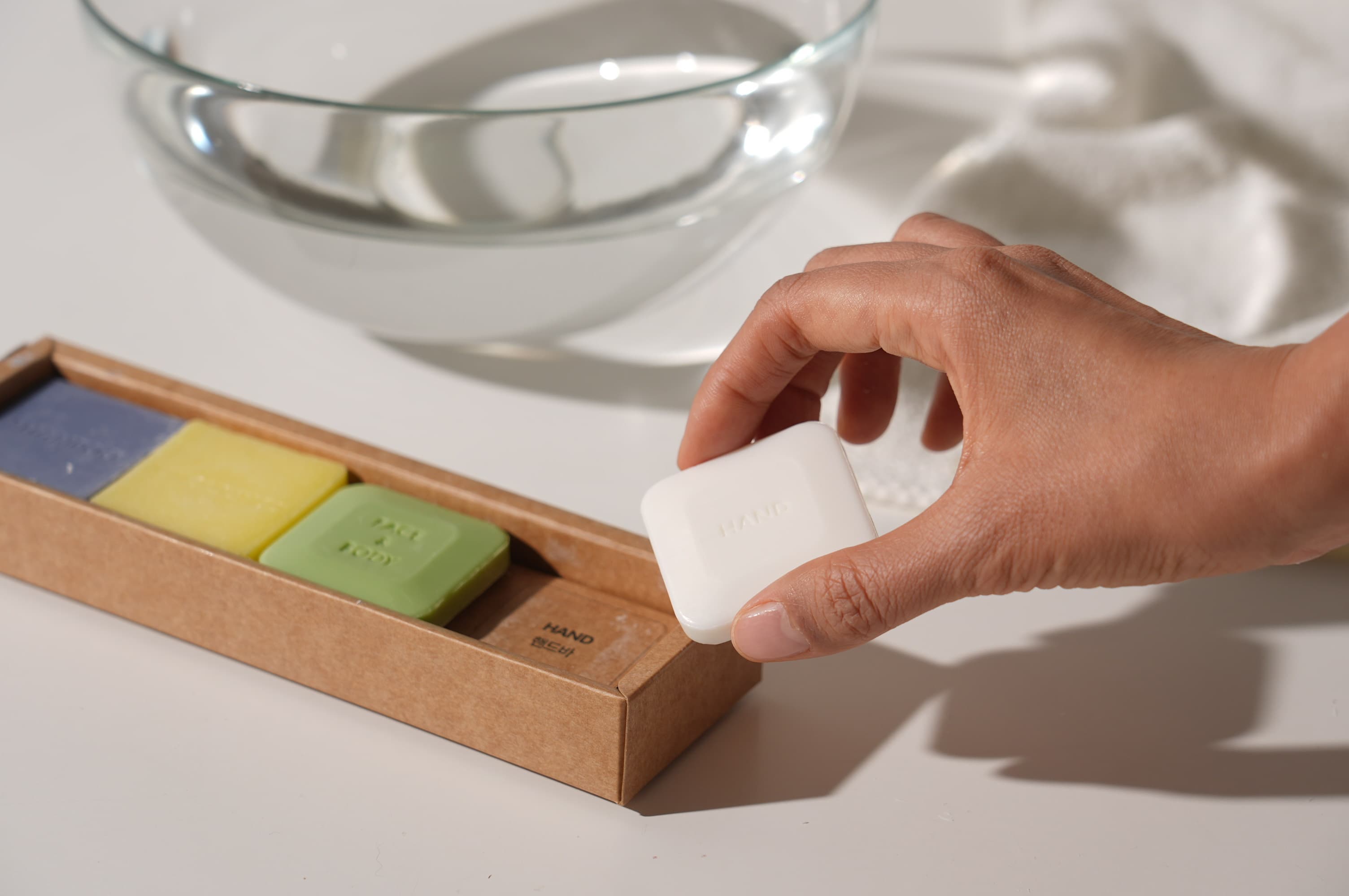 Osuller Zero-waste Amenity Soap 4 kind kit
