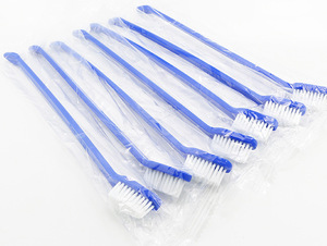 Pet Dog Cats Toothbrush Toothpaste Double-Headed Toothbrush Finger Brush Dogs Cleaning Teeth Bad Breath Dog Supply