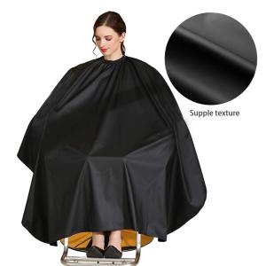 polyester barber hair cut cape with logo