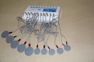 Portable Electrostimulation physiotherapy equipment