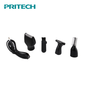 PRITECH Fashionable Shape Rechargeable 45 Minutes Using Nose Hair Trimmer