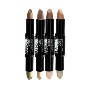 private label double-end highlight brighten concealer and contour foundation makeup contour