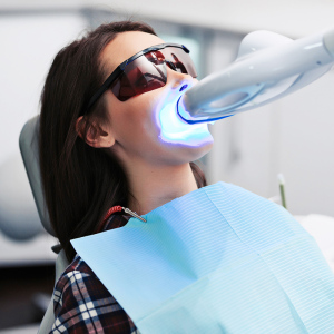 Professional Approved HP Double Syringe Teeth Whitening System Dental Spa Salon 48% Gel Kit With Gum Protector
