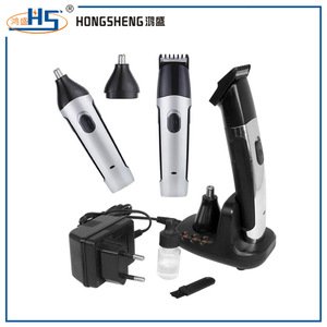 professional men trimmer 2 in1 mini beard trimmer with nose hair trimmer