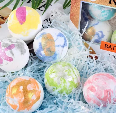 SPA Bath Ball Bombs and Shower Melt Set 9 Pack of Large Clean Bath Bombs UK with Organic Ingredient