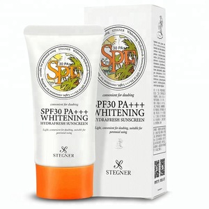 Spf 50 50g sunscreen Waterproof herbal extract pure best skin whitening sunscreen lotion
